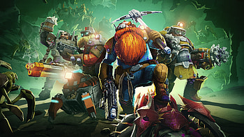 Deep Rock Galactic, Stunning , Epic underground caverns, Alien creatures HD wallpaper