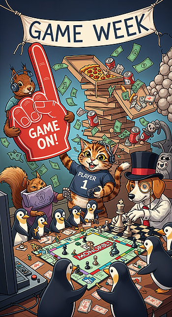 Game Week : Player 1 Party!, cat HD phone wallpaper