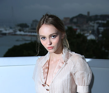 2018, Lily-Rose Depp, beautiful celebrity HD wallpaper