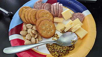 Sad desk lunch, Charcuterie spread, Gastronomic indulgence, Quick and easy HD wallpaper