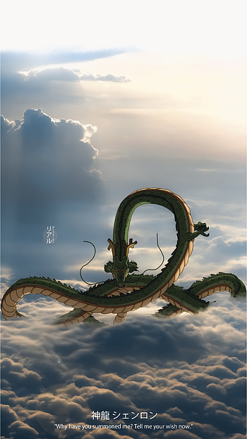Shenron, dragonball, songoku, goku, dbs, r34ld1, dbz, anime, db HD phone wallpaper