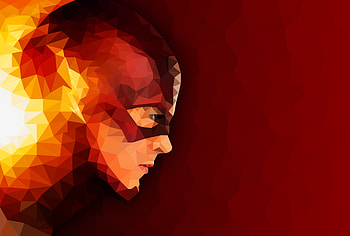 The Flash Abstract Artwork, the-flash, abstract, artwork, deviantart HD wallpaper