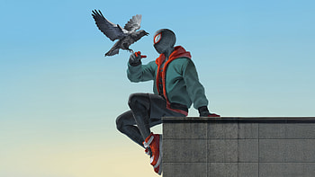 Miles Morales Moments, spiderman, miles-morales, superheroes, artwork, art, digital-art, artstation HD wallpaper