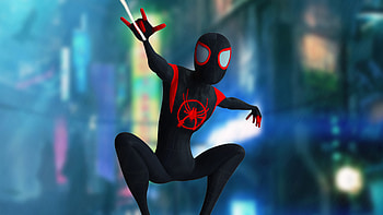 Spider Man Miles Coming , spiderman, superheroes, artwork, artist, artstation HD wallpaper