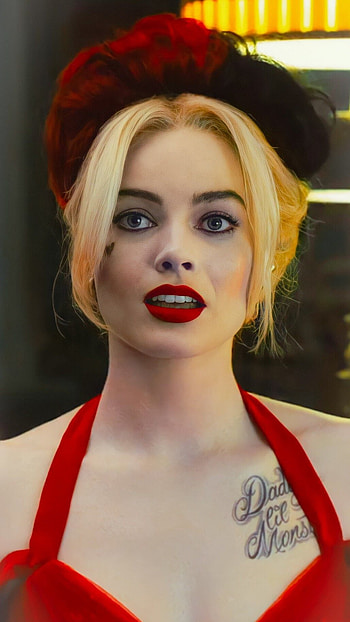 Margot Robbie, harley quinn HD phone wallpaper