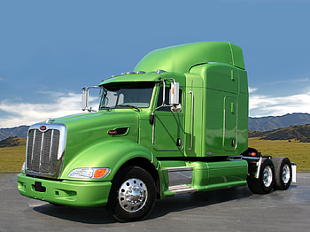 2008 Peterbilt_ Hybrids, peterbilt, truck HD wallpaper