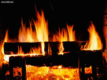 Toasty Fire, abstract, graphy, hot, fires, orange HD wallpaper