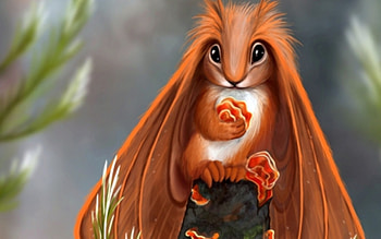 Long Haired Fantasy Pets, Long, Haired, Pets, Fantasy HD wallpaper