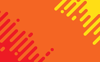 material design, , orange waves, geometric shapes, orange backgrounds, abstract waves, geometric art, creative, background with waves HD wallpaper