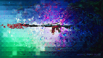 M4A1-S Hyperbeast HD wallpaper