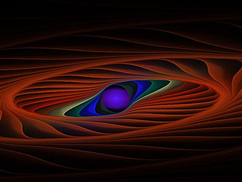 eye, wool, fish eye, fractal, pearl HD wallpaper