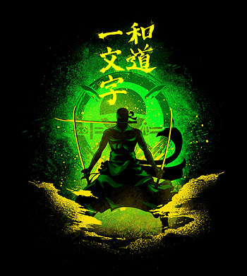 Straight Road to Harmony01' Poster by Hyper Twenty. Displate. Zoro one piece, Manga anime one piece, One piece anime, Zoro Dark HD phone wallpaper