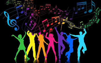 View Colorful Party People Party People HD wallpaper