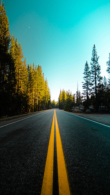 man made, road HD phone wallpaper