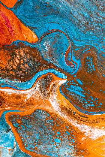Abstract, Divorces, Liquid, Watercolor HD phone wallpaper