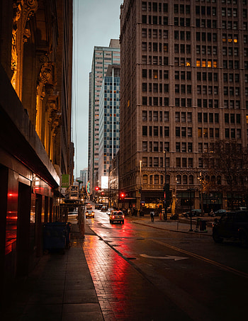 Cities, Auto, City, Building, Road, Street HD phone wallpaper
