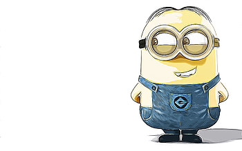 Minions, Despicable Me, , vector art, Minions drawing, Bob Minion, creative art, Minions art, vector drawing, Bob Minions HD wallpaper