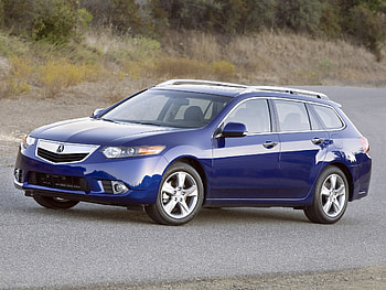 Auto, Nature, Grass, Acura, Cars, Asphalt, Side View, Style, Akura, 2010, Tsx HD wallpaper