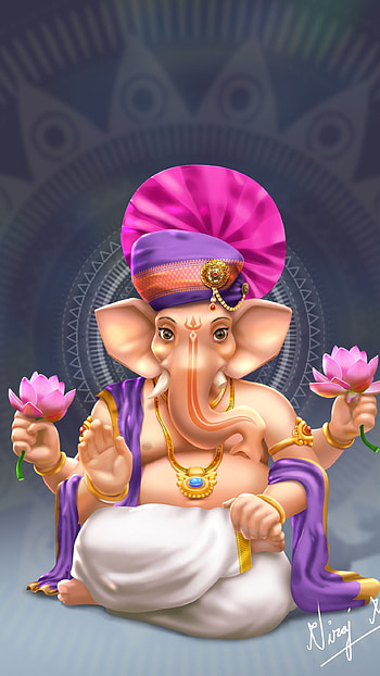 3d Ganesh, Beautiful Painting, 3 d HD phone wallpaper