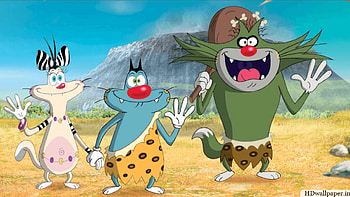 Oggy And The Cockroaches HD wallpaper