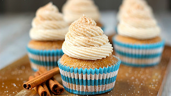 Cupcakes, Cinnamon HD wallpaper