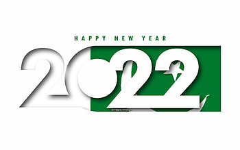 Happy New Year 2022 Pakistan, white background, Pakistan 2022, Pakistan 2022 New Year, 2022 concepts, Pakistan, Flag of Pakistan HD wallpaper