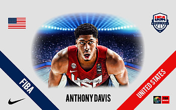 Anthony Davis, USA, AD, united states HD wallpaper