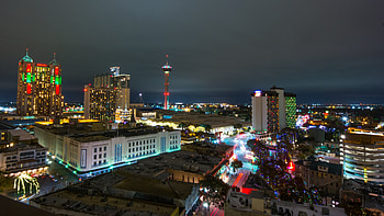 San Antonio Skyline, Thousand wonders, Travels HD wallpaper