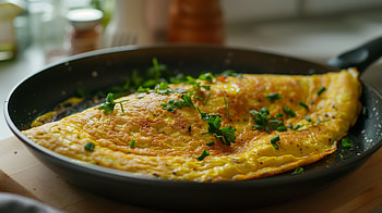 Savory Omelette Delight, omelette, egg, food HD wallpaper