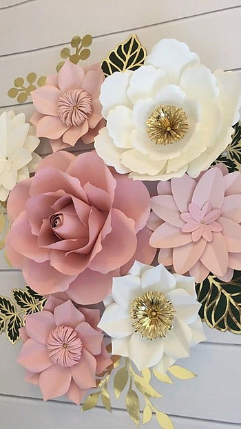 Paper Flowers, Adorable Flowers HD phone wallpaper