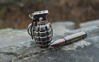 Grenade Cartridge (firearms) F1 Closeup Army HD wallpaper