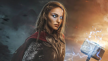 Jane Foster, jane-foster, superheroes, natalie-portman, artist, artwork, digital-art HD wallpaper