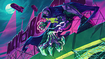 Fortnite X Prowler, fortnite, games, marvel HD wallpaper