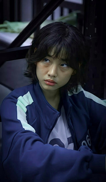 Squid Game 1, 067, Kang Sae-Byeok, korea, Squid Game, Hoyeon Jung, model, Kdrama HD phone wallpaper
