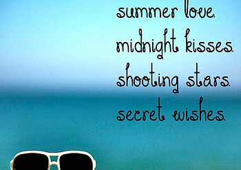 *, blue, sea, summer, words, sun glasses, season, text HD wallpaper