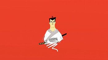 Samurai Jack , samurai-jack, anime, artwork, art, digital-art, red, artist, deviantart HD wallpaper