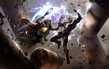 Black Adam Fight , black-adam, superheroes, artist, artwork, digital-art, artstation HD wallpaper