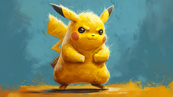 Electric Pikachu — Yellow Pokemon Cartoon, Pokemon, Pikachu, yellow, cartoon HD wallpaper