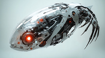 Robotic Organism: A Stunning Sci-Fi, Sci Fi, robotic organism, futuristic design HD wallpaper