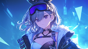 Silver Wolf in Action - Honkai: Star Rail, video game, Honkai: Star Rail, Silver Wolf (Honkai: Star Rail) HD wallpaper