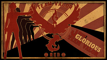 Pokemon GO Team Valor Art, team-valor, pokemon-go, games, pokemon, deviantart HD wallpaper