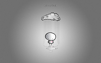In Love and Lonely, love, alone, lonely, artist, sad HD wallpaper
