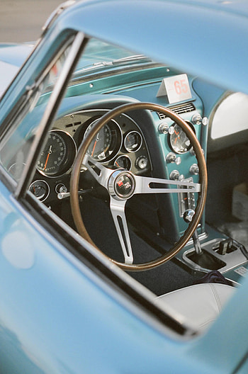 Cars, Car, Machine, Vintage, Retro, Steering Wheel, Rudder HD phone wallpaper