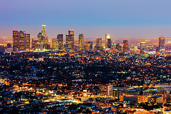 Stunning visuals, Los Angeles beauty, Vibrant backgrounds HD wallpaper