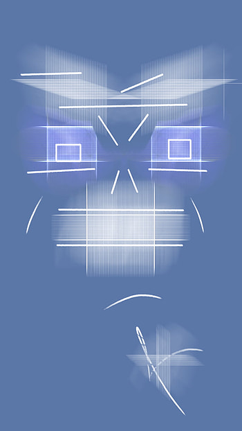 Gruñón, humor, artistic, face HD phone wallpaper