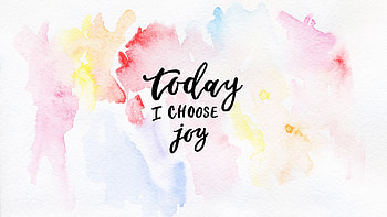 Colorful, typography, joy, abstract HD wallpaper