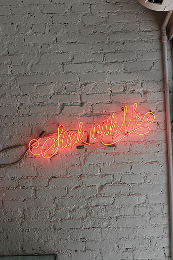 Words, Wall, Backlight, Illumination, Phrase, Inscription HD phone wallpaper