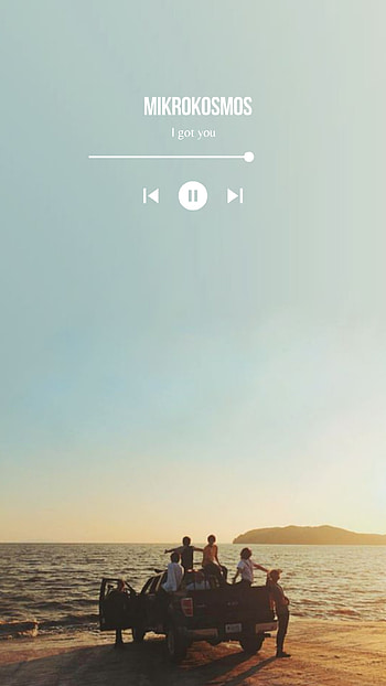 Mikrokosmos, aesthetic, army, bts, sunset, bts army HD phone wallpaper