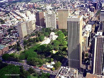 Sydney City, buildings, parkland, sydney, australia HD wallpaper