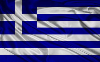Miscellanea, Miscellaneous, Colors, Color, Stripes, Streaks, Flag, Material, Symbolism, Greece HD wallpaper